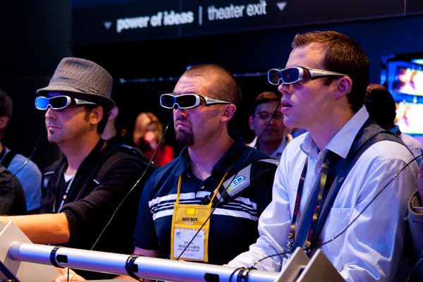 Las Vegas CES 3D fans